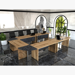 Kardelen Ofis ve Büro U Toplantı Masası 310 cm vs