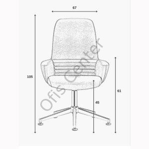 Loft Ofis ve Büro Misafir Koltuk