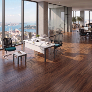 Haks 160 cm Etejerli Ofis Masası | Modern Büro Çalışma Masası