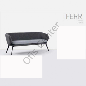 Ferri Ofis ve Büro Üçlü Kanepe