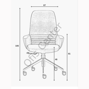 Loft Ofis ve Büro Çalışma Koltuk