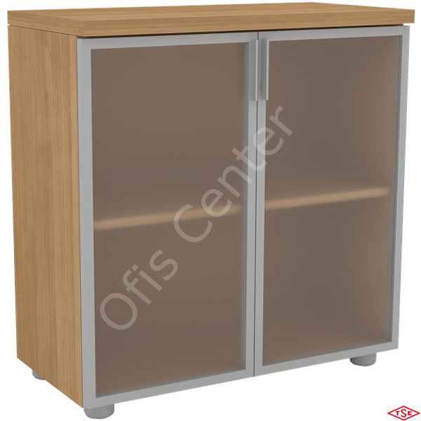 80’lik Tüm Kapaklı Alüminyum Çerçeveli Dolap