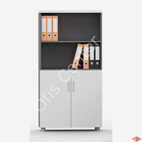 160x80 cm Yarım Kapak Ofis ve Büro Dolap