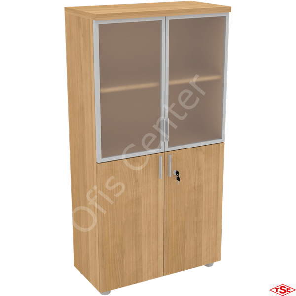 160x80 cm Alüminyum Çerçeveli Ofis ve Büro Dolap