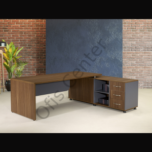 İnci Ofis ve Büro Takım 220 cm Masalı