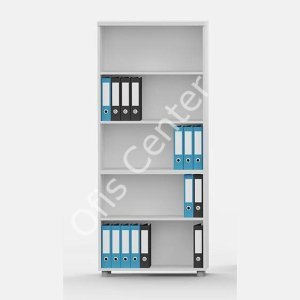 190x80 cm Açık Raflı Ofis ve Büro Dolap