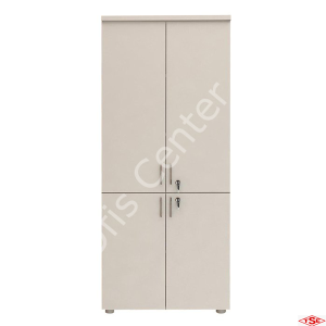 190x80 cm Dört Kapak Ofis ve Büro Dolap