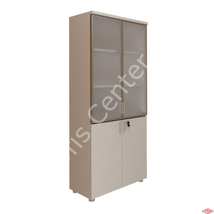 190’lık 4 Kapaklı Üstü Alüminyum Çerçeveli Ofis ve Büro Dolap