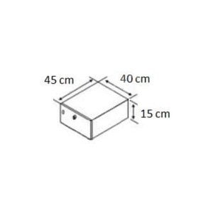 Tekli Çekmece Kutusu