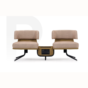 Polo İkili Priz Aparatlı Sehpalı Koltuk