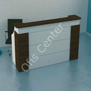 G301 Ofis ve Büro Karşılama Bankosu 200 cm vs