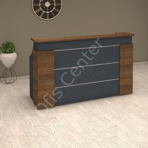 G301 Ofis ve Büro Karşılama Bankosu 200 cm vs