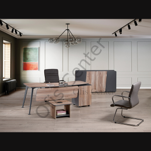 Venüs Ofis ve Büro Takımı 190 cm Masalı
