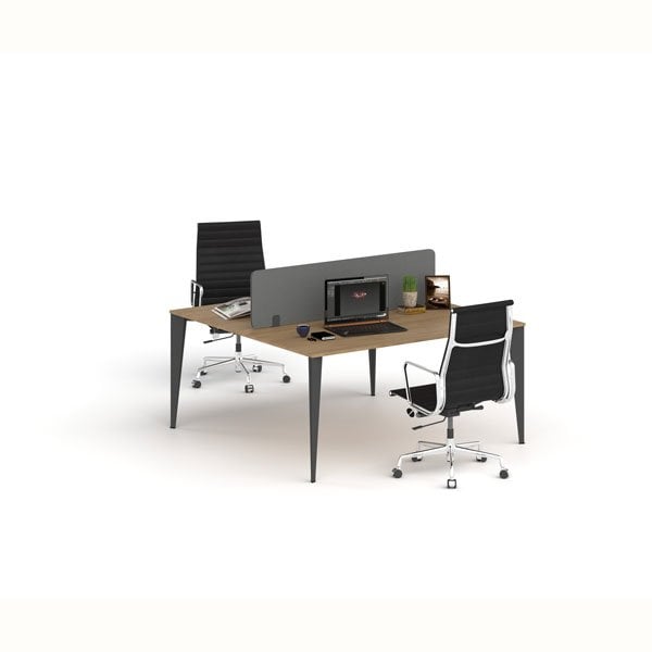 Exen W İkili Ofis ve Büro  Masa 120x140 cm