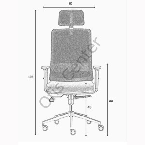 Step Fileli Ofis Büro Yönetici Koltuk