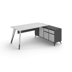 Trend Etejerli Ofis Masası 160 cm Masalı