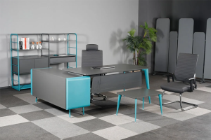 Ritim Etejerli Ofis Büro Masası 165 cm Masalı