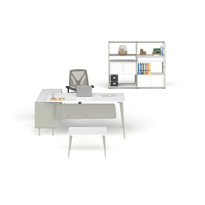 Ritim Etejerli Ofis Büro Masası 165 cm Masalı