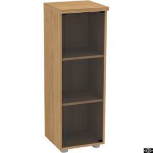 120x40cm Ofis ve Büro Füme Cam Kapaklı Dolap