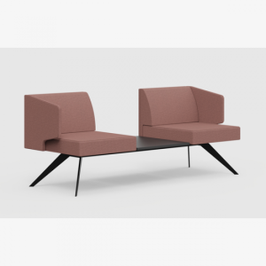 Exel İkili Orta Sehpalı Ofis ve Büro Bekleme Koltuk