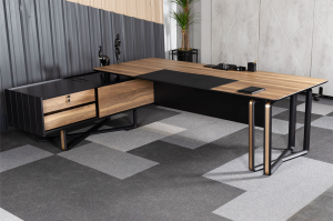 Efor Ofis ve Büro Makam Takımı 240+30 cm Masalı 240 cm dolaplı