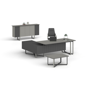 Efor Ofis ve Büro Makam Takımı 240 cm Masalı 240 cm dolaplı