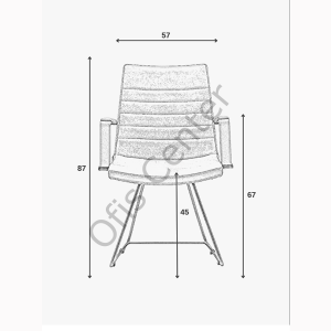 Macro Transmisyon Ayak Misafir Koltuk