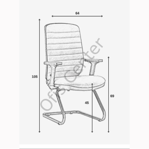 Smart Line U Ayak Misafir Koltuk