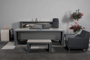 Yalın Ofis ve Büro Makam Takımı ( 220 cm Masalı )