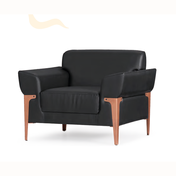 Steel Tekli Ofis Büro Kanepe