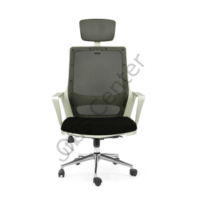 Donna White Başlıklı Ofis ve Büro Fileli Koltuk