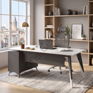 Trend Ofis ve Büro Çalışma Masası 135 cm
