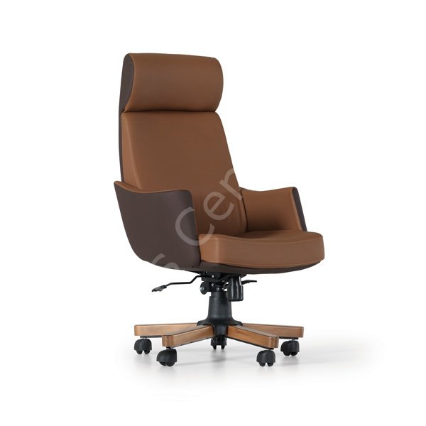 Asos 000N Ofis Büro Ahşap Makam Koltuk