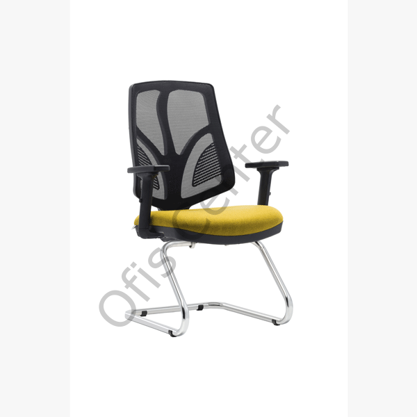 Punto Ofis ve Büro U Ayak Misafir Koltuk Kromajlı