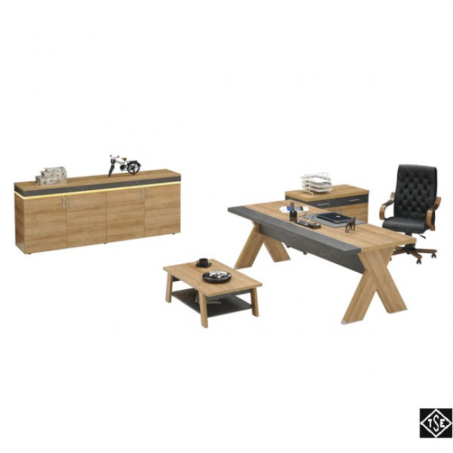 Horse Ofis ve Büro Yönetici  Takımı 220 cm