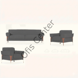 Steel 1 Ad. 2 li, 2 Ad. Tekli Kanepe Takımı