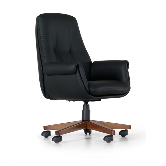 Salda 100 N-Ofis ve Büro Ahşap Şef&Toplantı Koltuk