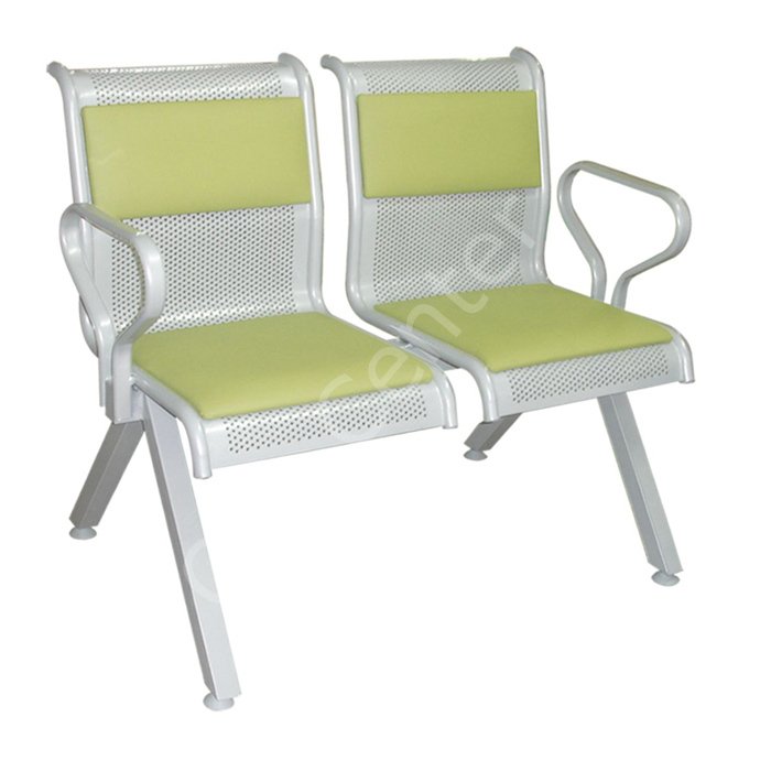 2192 Miraç İkili Saclı Bekleme Koltuk Kolçaklı