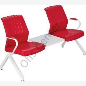 Armoni İkili Sehpalı Ofis ve Büro Bekleme Koltuk