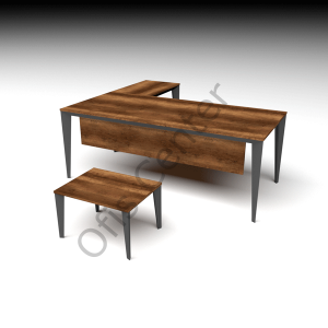 Exen L Ofis Büro Masası 140 cm