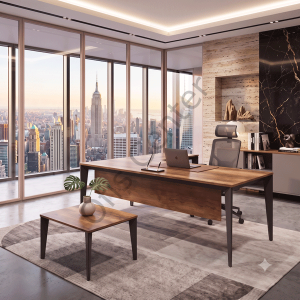 Exen L Ofis Büro Masası 140 cm