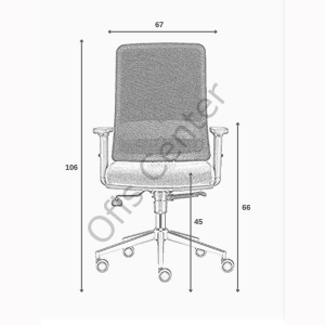 Step Fileli Ofis Büro Çalışma Koltuk