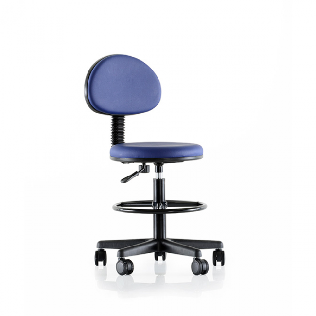 Mega 200P Arkalıklı Tabure