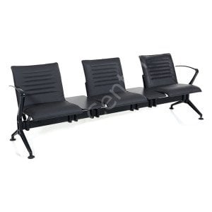 Line 552 Üçlü Ara Sehpalı Ofis ve Büro Bekleme Koltuk