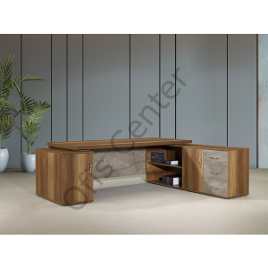 Erva Stone Ofis Büro Takım 240 cm Masalı