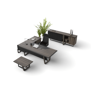 BG 65 Ofis Büro Etejerli Makam Takımı 248 cm Masalı