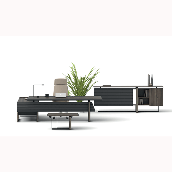 BG 65 Ofis Büro Etejerli Makam Takımı 248 cm Masalı