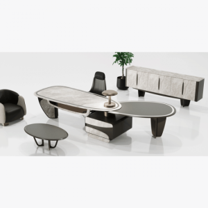 Pal Toplantı Modüllü Lambaderli Ofis Büro Masa  Takımı