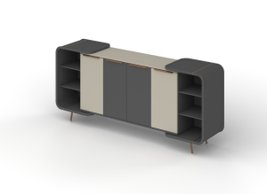 Ritim Ofis ve Büro Makam Takımı (200 cm Masalı)