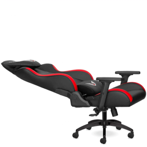 Calitte Profesyonel Deri Oyuncu Koltuğu | Supra | Kırmızı Siyah